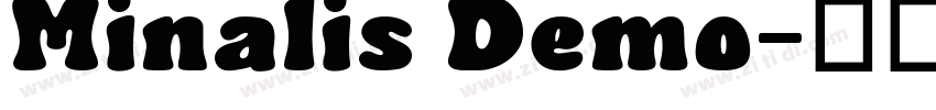 Minalis Demo字体转换